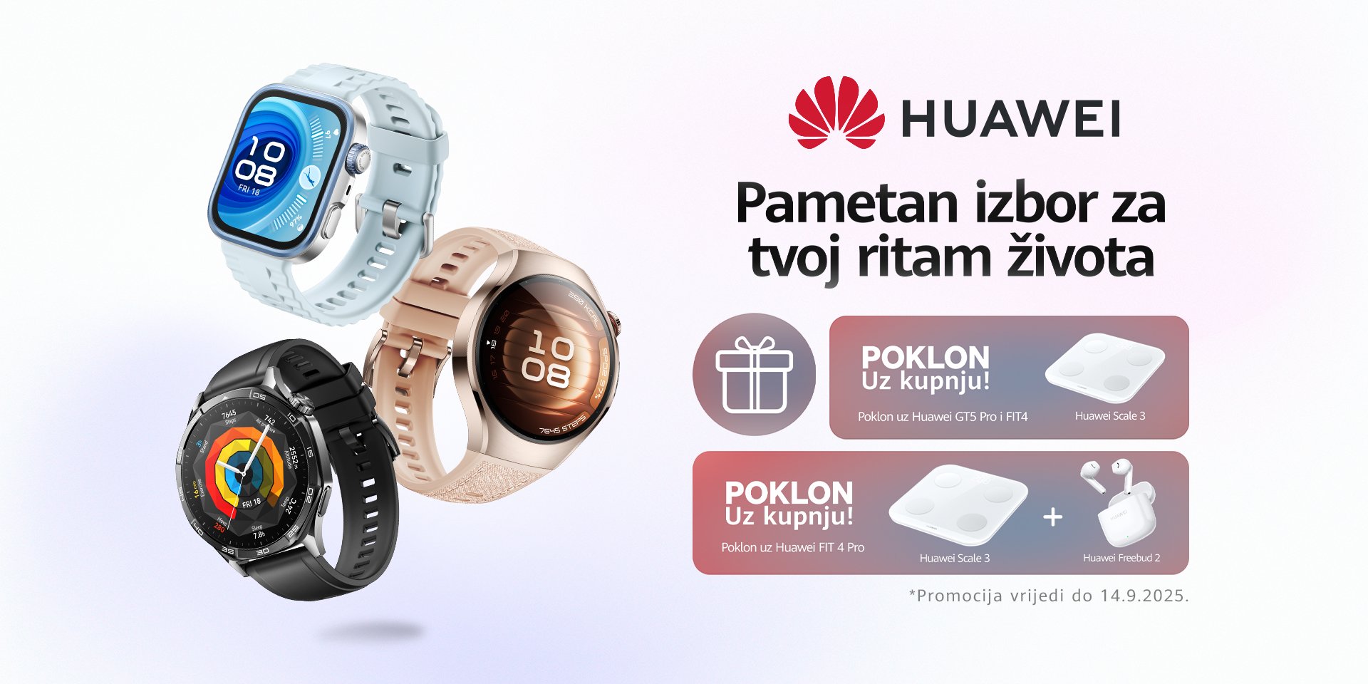 Ulovi Huawei pametni sat po sniženoj cijeni i osvoji vrijedne poklone